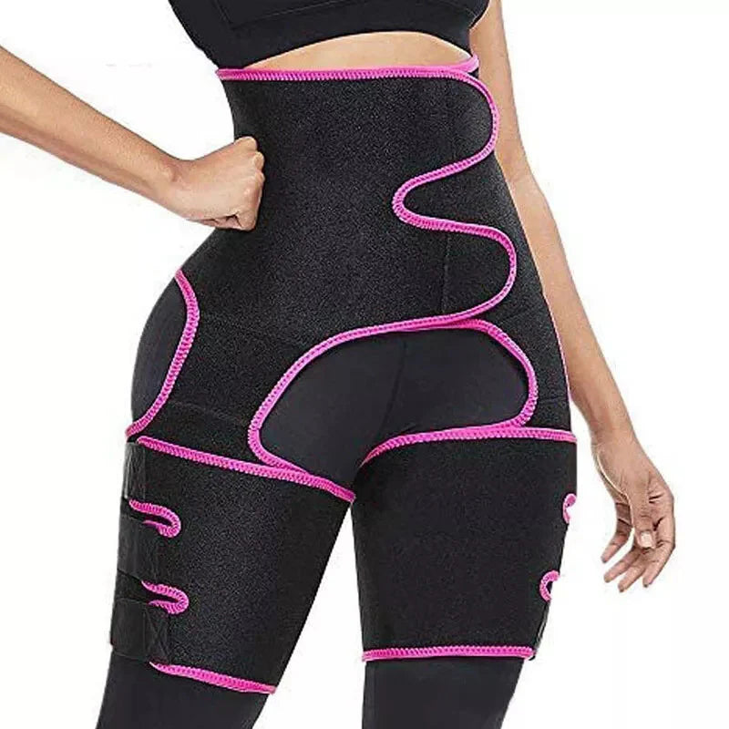 Waist Trainer 3-In-1 Thigh Slimming Body Shaper Trimmer Butt Lifter Shapewear
