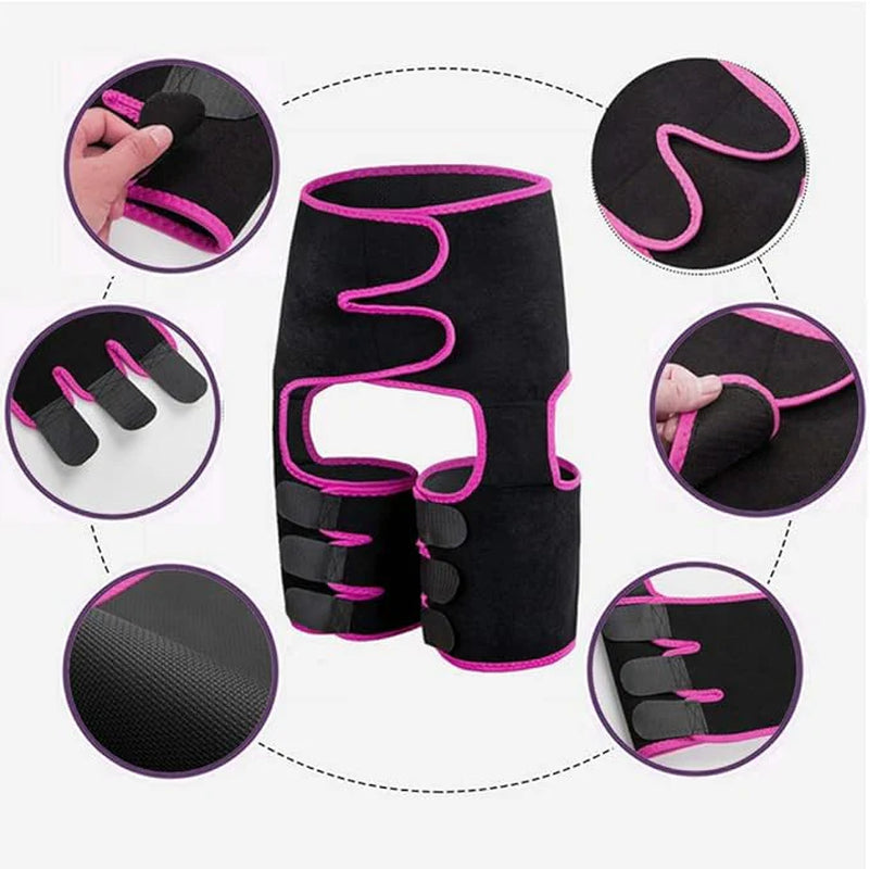 Waist Trainer 3-In-1 Thigh Slimming Body Shaper Trimmer Butt Lifter Shapewear